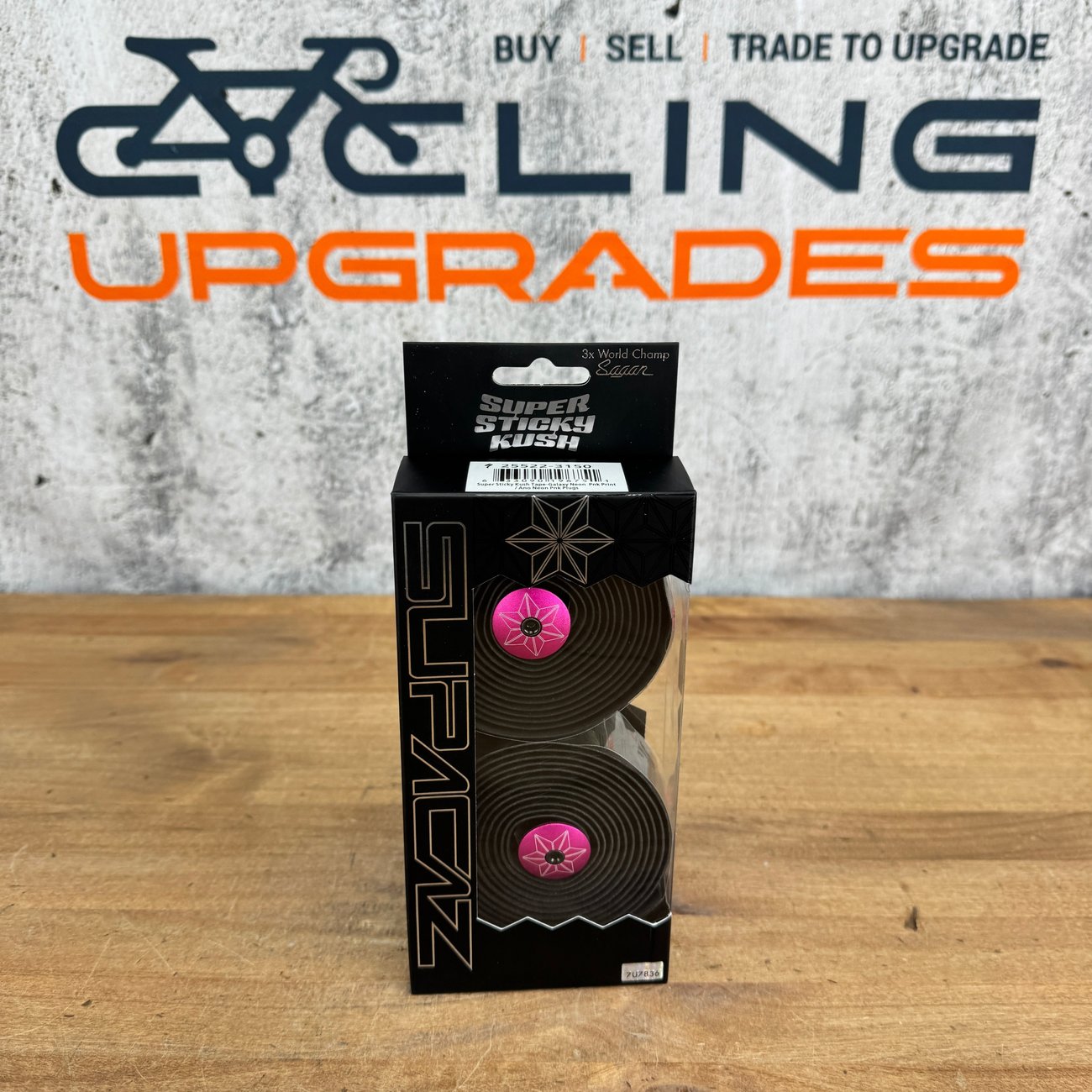 New! Supacaz Super Sticky Kush Neon Pink Handlebar Bar Tape MSRP $50