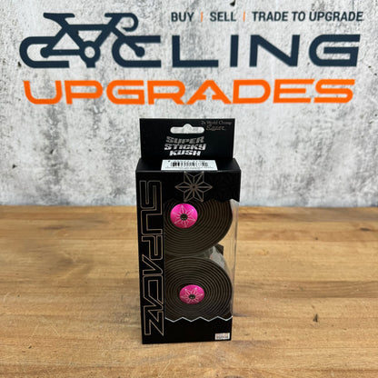 New! Supacaz Super Sticky Kush Neon Pink Handlebar Bar Tape MSRP $50