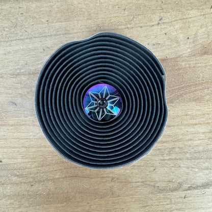 New! Supacaz Super Sticky Kush Star Fade Oil Slick Handlebar Bar Tape MSRP $50