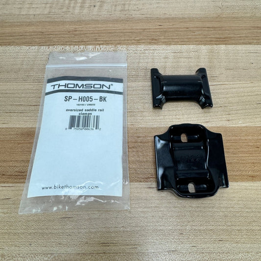 New! Thompson Oversized Seatpost Saddle Rail Clamp Assembly Black