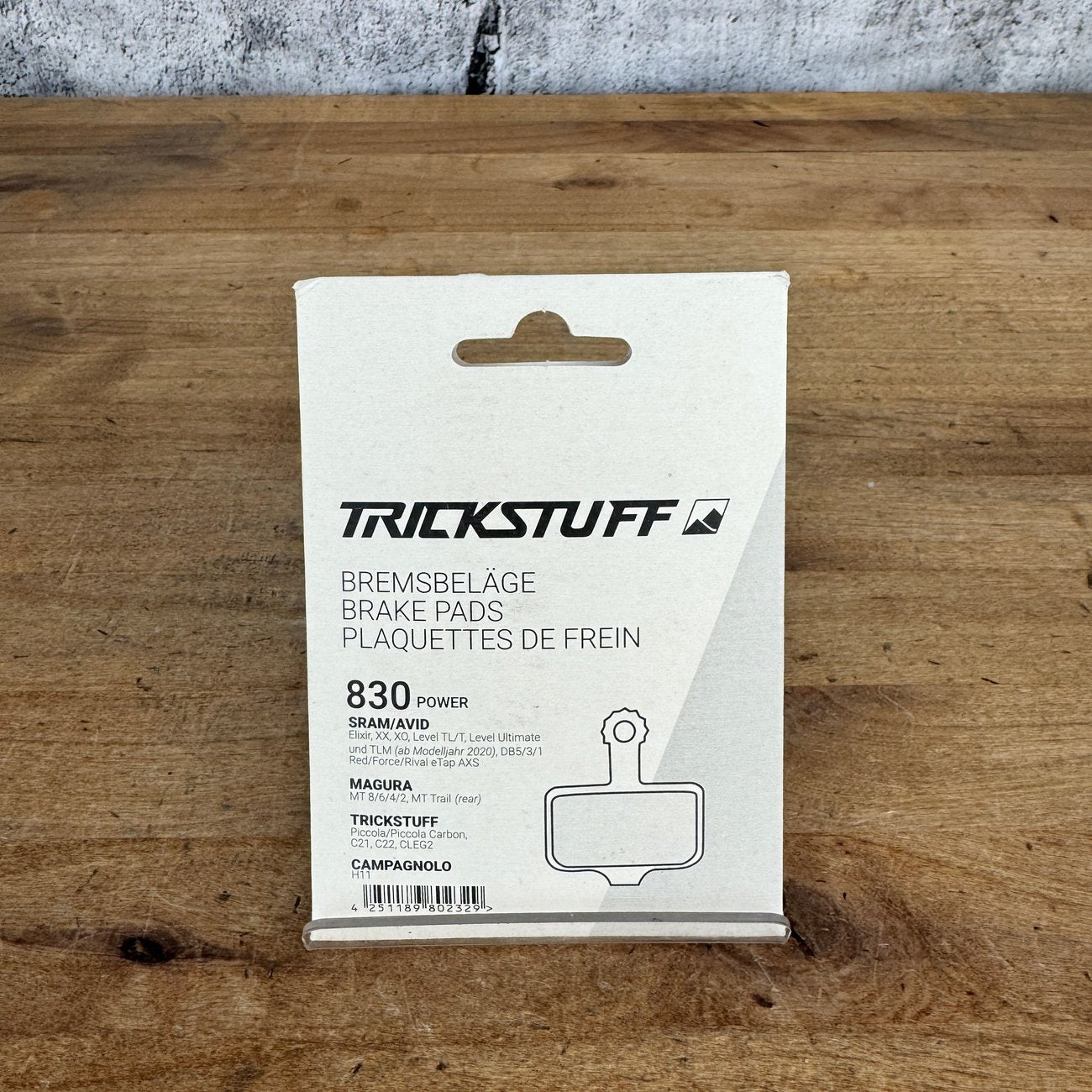 New! Trickstuff 830 Disc Brake Pads for SRAM/Avid/Campagnolo Calipers