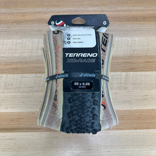 New! Vittoria Terreno XC-Race 29 x 2.25" Tubeless Graphene 2.0 MTB Tire MSRP $85