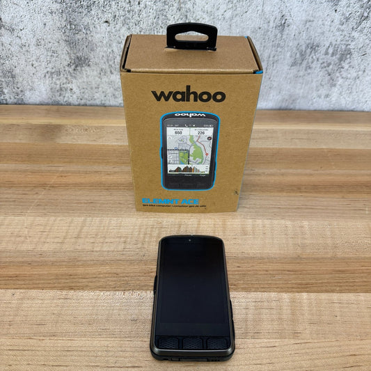 New! Wahoo ELEMNT ACE GPS Cycling Bike Computer 209g Wind Sensor