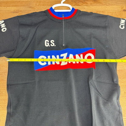 New! Woolistic Cinzano Medium Cycling Jersey
