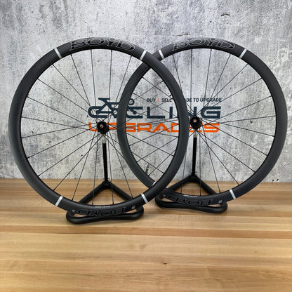 New! Boyd 36 Road SL Carbon Tubeless Disc Brake Wheelset 700c 1171g