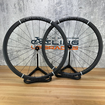 New! Boyd 36 Road SL Carbon Tubeless Disc Brake Wheelset 700c 1171g