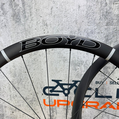 New! Boyd 36 Road SL Carbon Tubeless Disc Brake Wheelset 700c 1171g