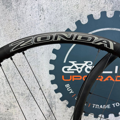 New! Campagnolo Zonda C17 Alloy Clincher Disc Brake Wheelset 700c 1645g
