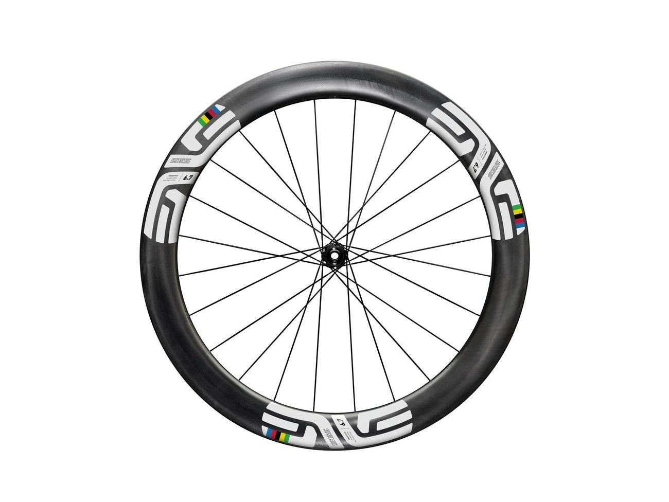 New! Enve SES 6.7 Innerdrive Carbon Disc Tubeless Hookless Wheelset 700c 1457g