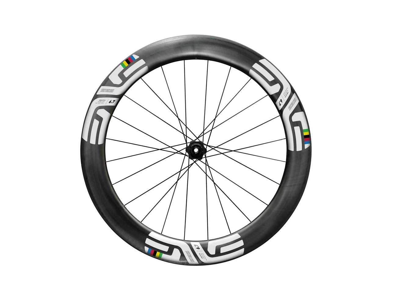 New! Enve SES 6.7 Innerdrive Carbon Disc Tubeless Hookless Wheelset 700c 1457g