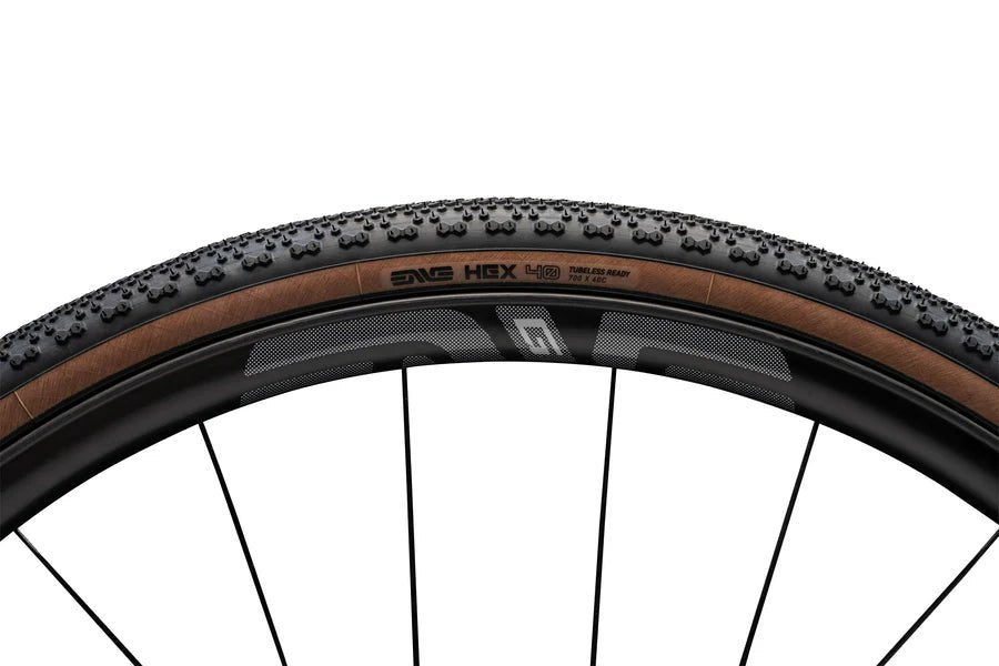 New! Enve HEX Gravel 700c Tubeless Tan/Black Bike Tire