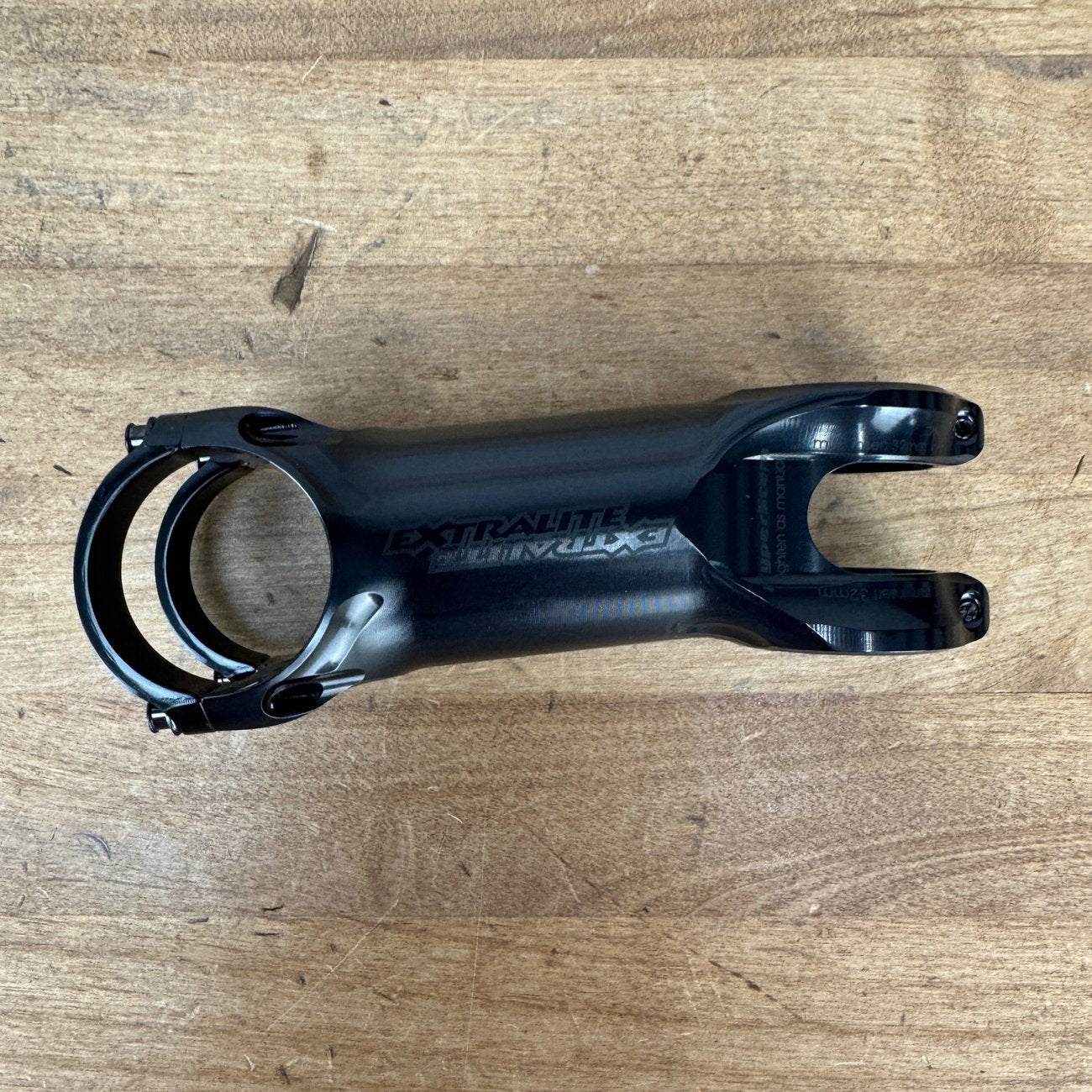 New! Extralite HyperStem 100mm ±6 Degree 31.8mm Black Bike Stem