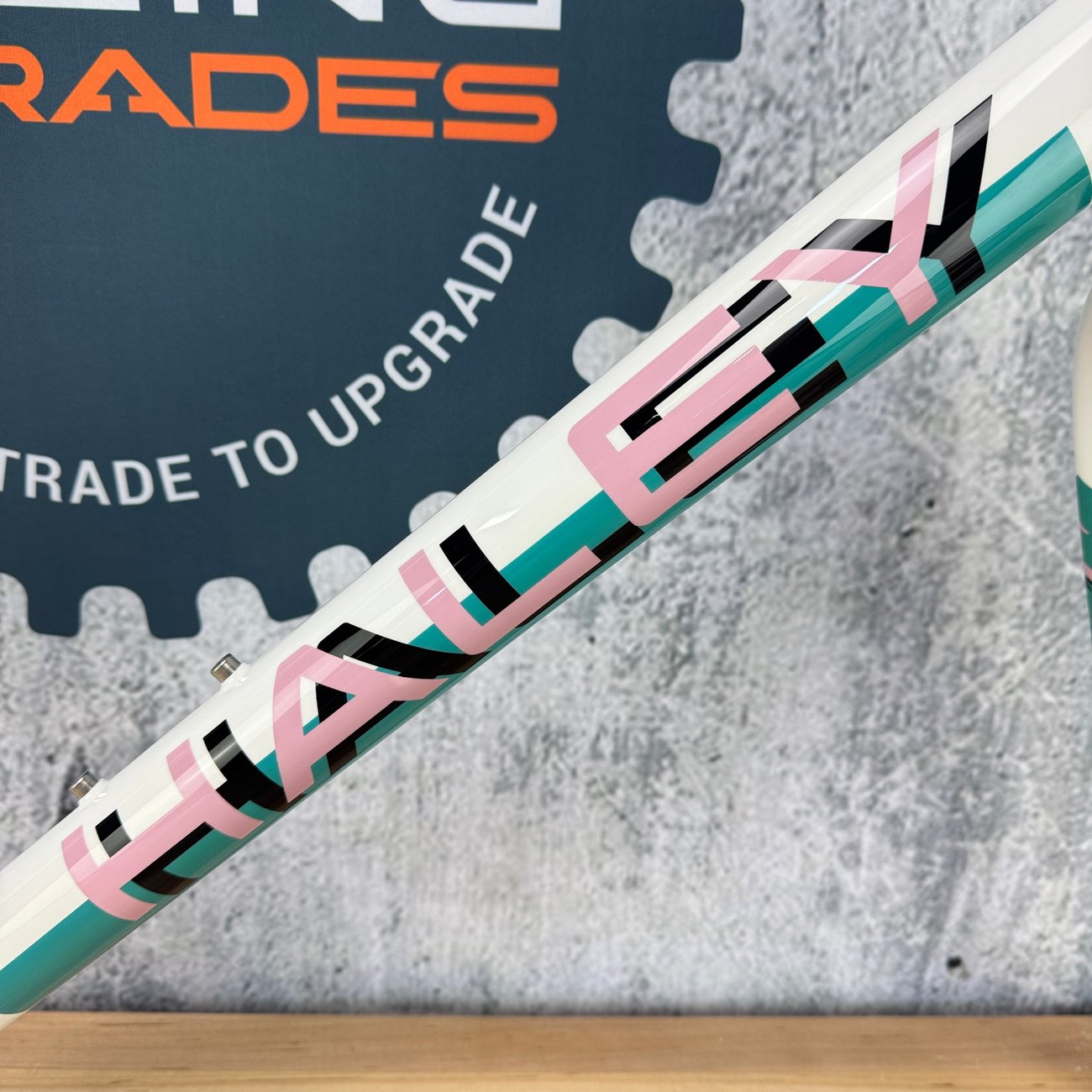 New! 2025 Haley Strada Miami Vice 57cm Titanium Disc Frameset 700c 2508g