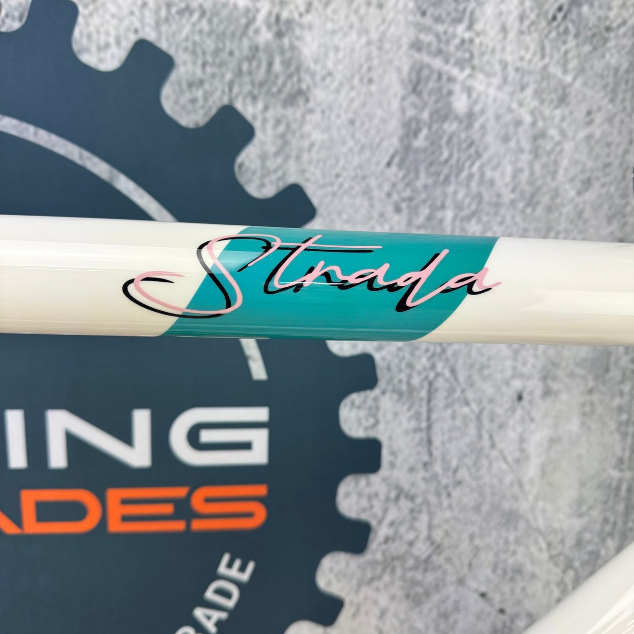 New! 2025 Haley Strada Miami Vice 57cm Titanium Disc Frameset 700c 2508g