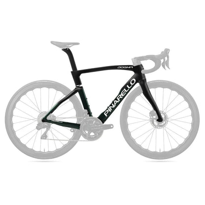 New! Pinarello Dogma F Racing Green Size 50 (52.5cm) Rim Brake Frameset w/ Bar & Stem
