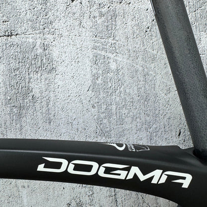 New! Pinarello Dogma F Racing Green Size 51.5 (53.5cm) Rim Brake Frameset w/ Bar & Stem