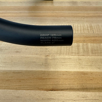 New! Roval Rapide 42cm 31.8mm Carbon Bike Drop Bar Handlebar MSRP $324.99