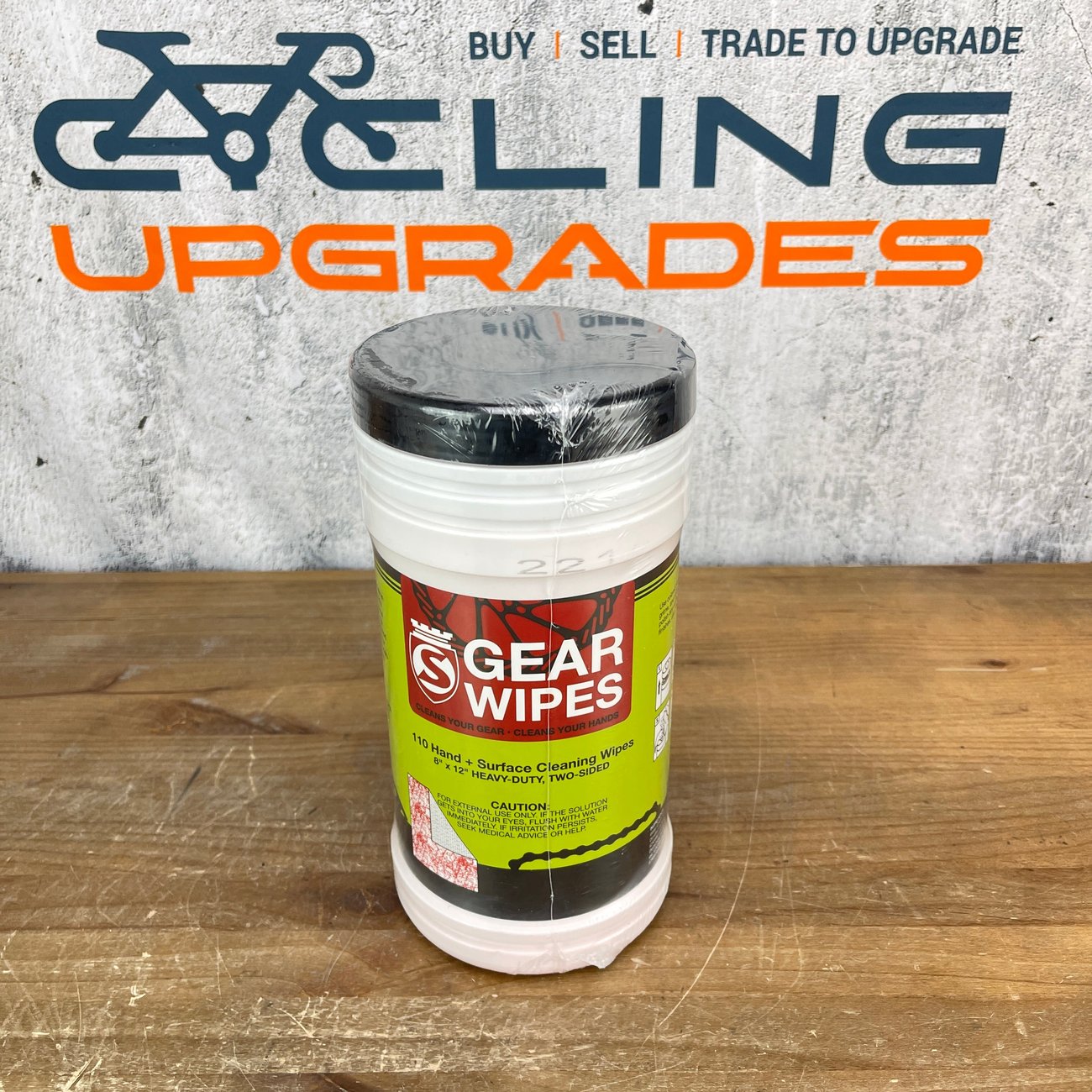New! Silca Gear Wipes Canister 110 Hand + Surface Cleaning Wipes