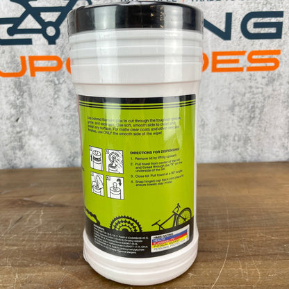 New! Silca Gear Wipes Canister 110 Hand + Surface Cleaning Wipes