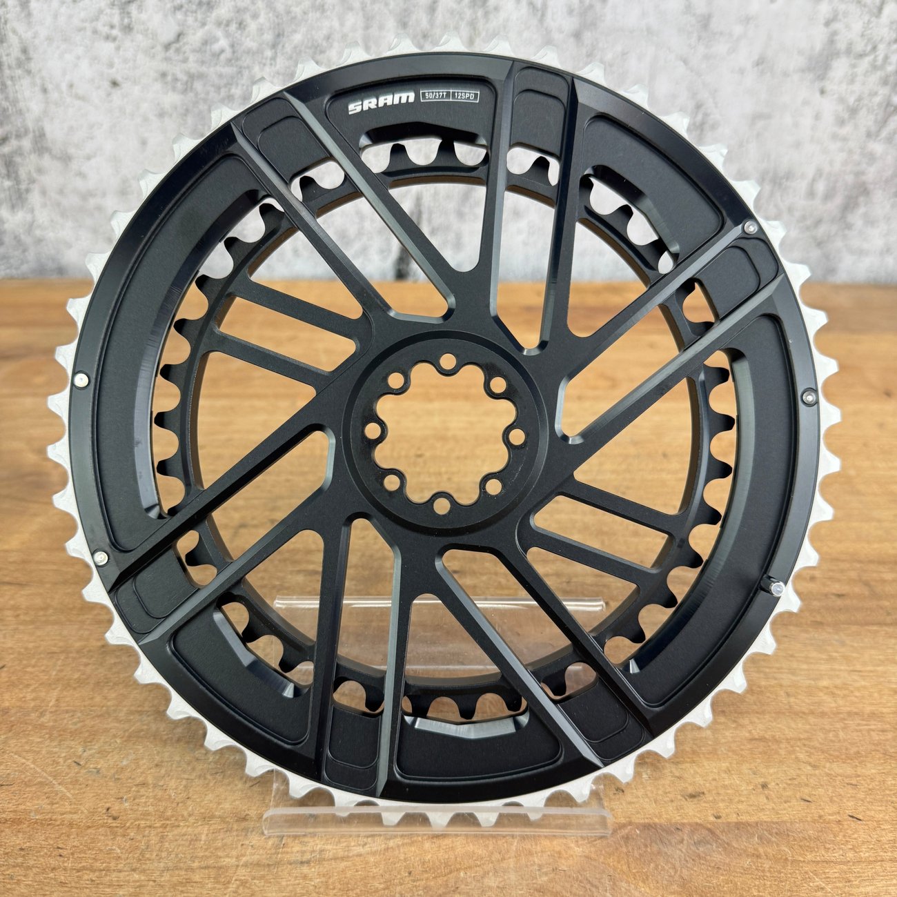 New! SRAM Force AXS E1 50/37t 12-Speed 8-Bolt Direct-Mount Chainring Set 216g