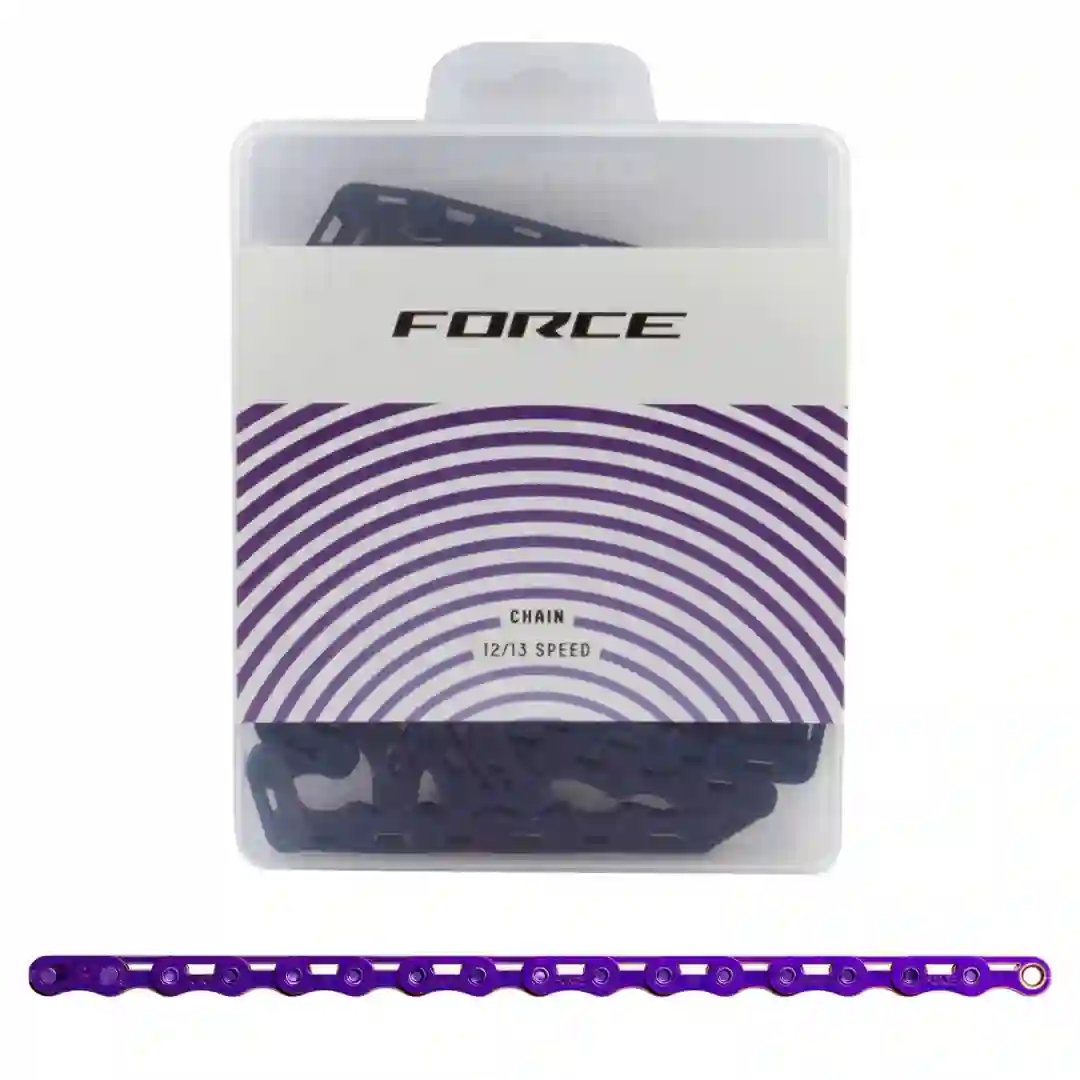 New! SRAM Force AXS E1 Flattop Purple Edition 12/13-Speed 126 Links Bike Chain