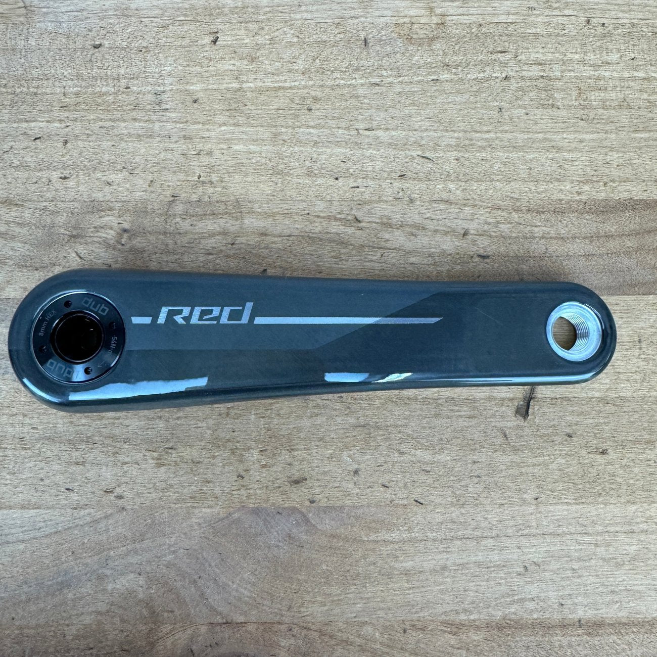 New! SRAM Red AXS XPLR E1 165mm DUB Wide Carbon Bike Crankset 315g