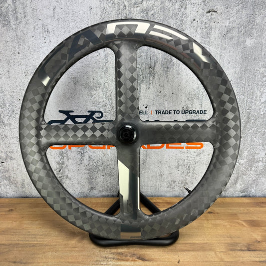 New Takeoff! Cadex Aero 4-Spoke Carbon Tubeless Disc Brake Rear Wheel 1028g Ceramic