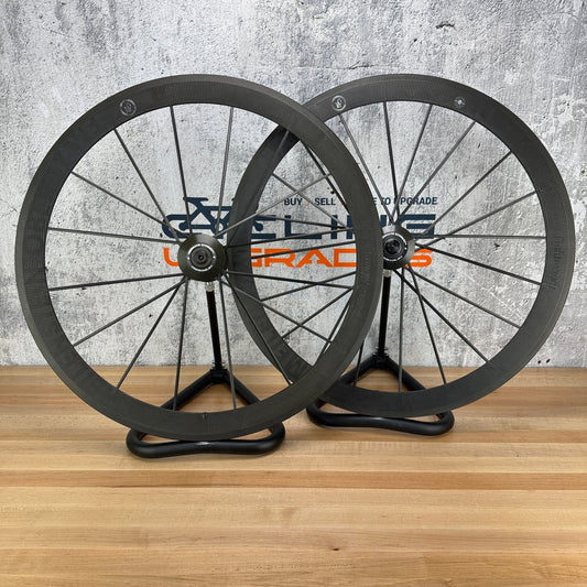 New! Lightweight Meilenstein Obermayer Schwarz Carbon Tubular Wheelset 939g
