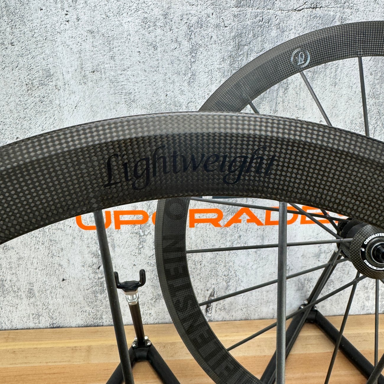 New! Lightweight Meilenstein Obermayer Schwarz Carbon Tubular Wheelset 939g
