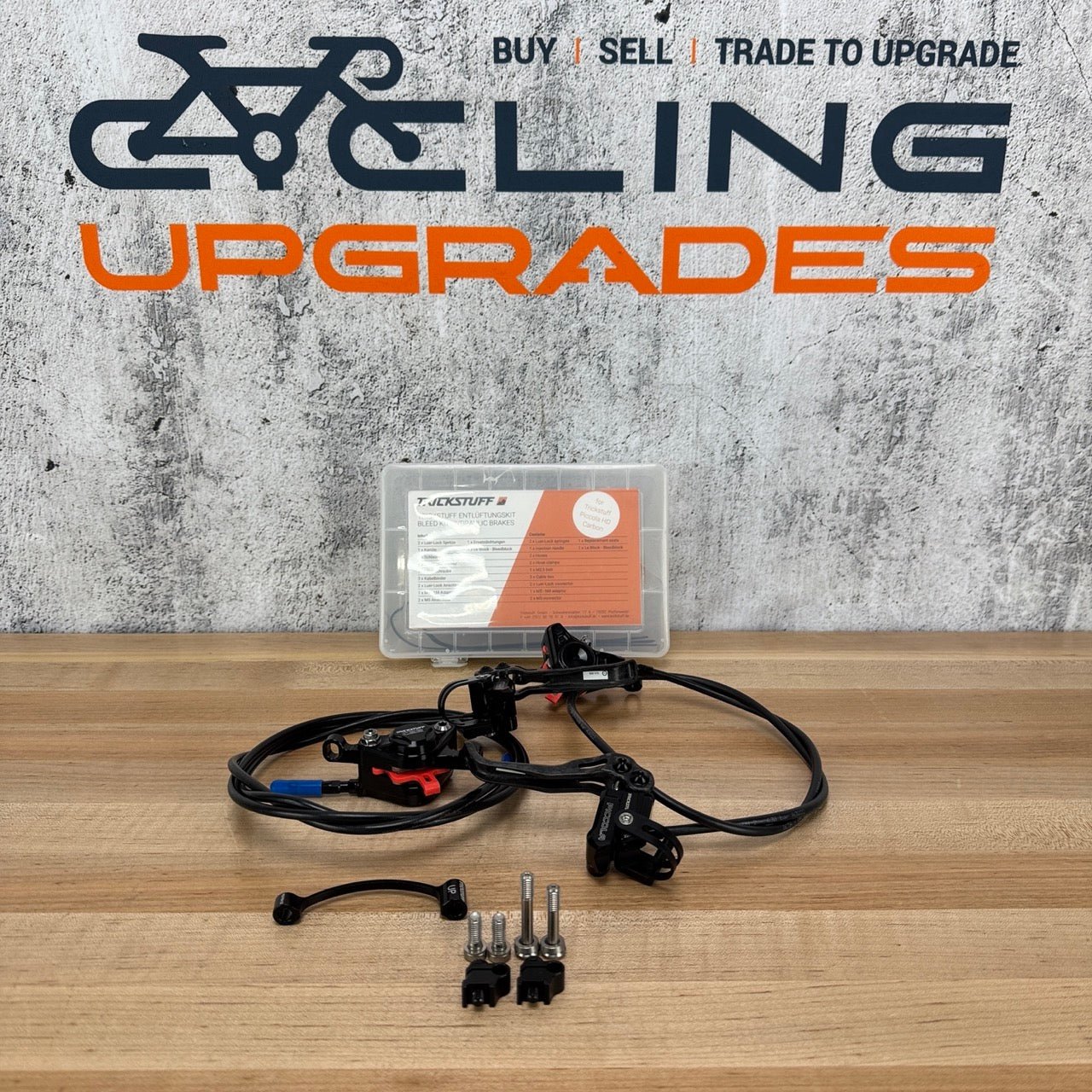 New Takeoff! Trickstuff Piccola Carbon C22 Piston XC Black Hydraulic MTB Brakeset