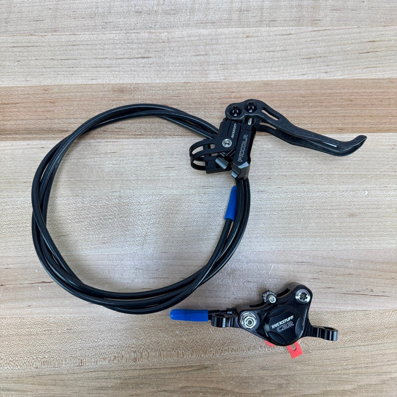 New Takeoff! Trickstuff Piccola Carbon C22 Piston XC Black Hydraulic MTB Brakeset