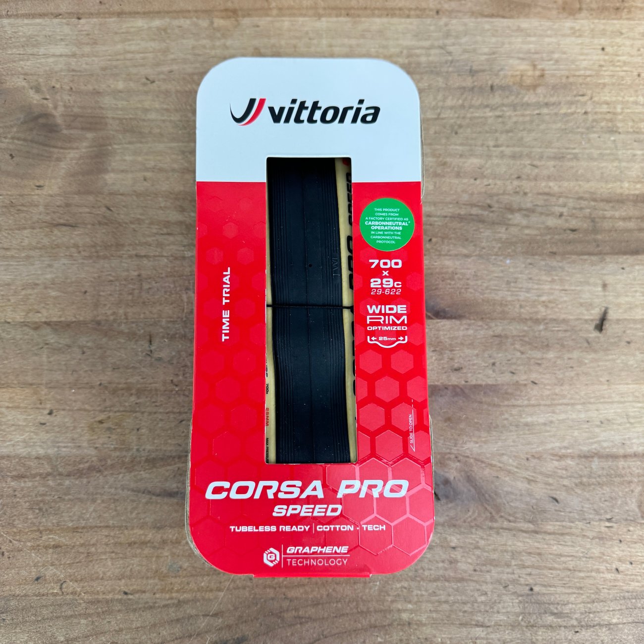 New! Vittoria Corsa Pro Speed TLR 700c x 29mm Tubeless Road Bike Tire