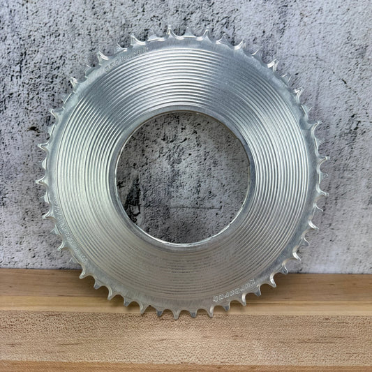 New Takeoff! Garbaruk Aero Thread Mount 50T Silver 1x Chainring MSRP $135
