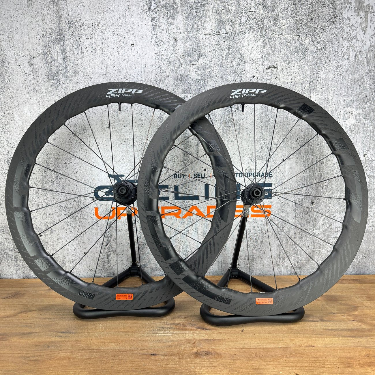 【超美品】Zipp 454 NSW 2025新型モデル ホイールセット New! 2025 Zipp 454 NSW ZR1 SL Ceramic Tubeless Hookless Wheelset