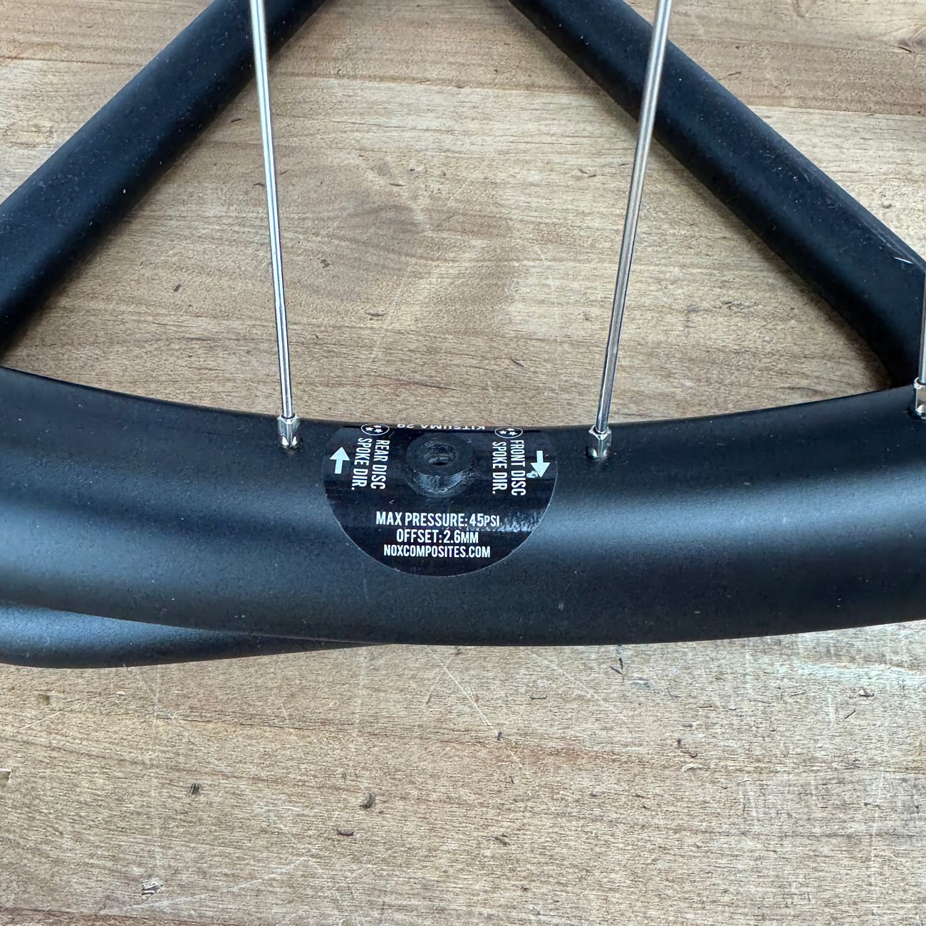 NOX Composites Kitsuma 36i Carbon MTB Enduro Wheelset 29" 2065g Boost I9 Hubs