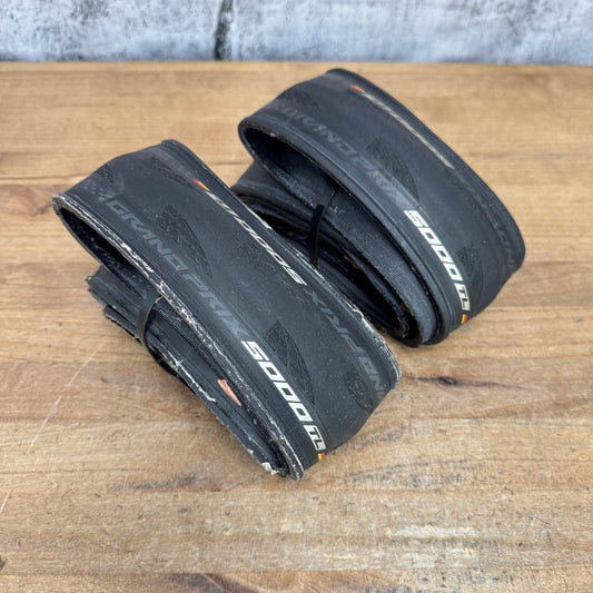 Pair Continental Grand Prix 5000 TL 700c x 25mm Tubeless Bike Tires