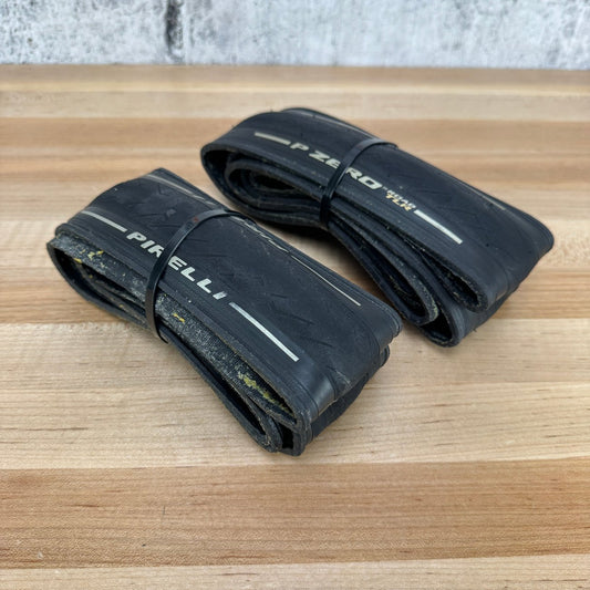 Pair Pirelli P-Zero Road 700c x 28mm TLR Tubeless Bike Tires