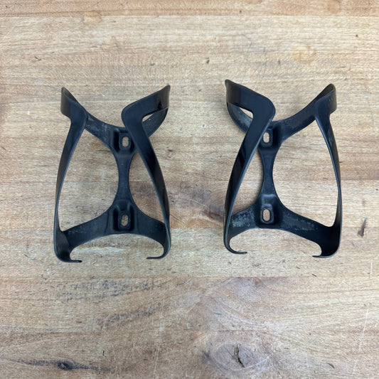 Pair Shimano PRO UD Carbon Bike Water Bottle Cages 40g
