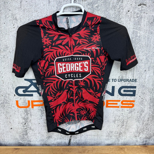 Pedal Mafia George's Cycles Short Sleeve Mens XXS Cycling Jersey