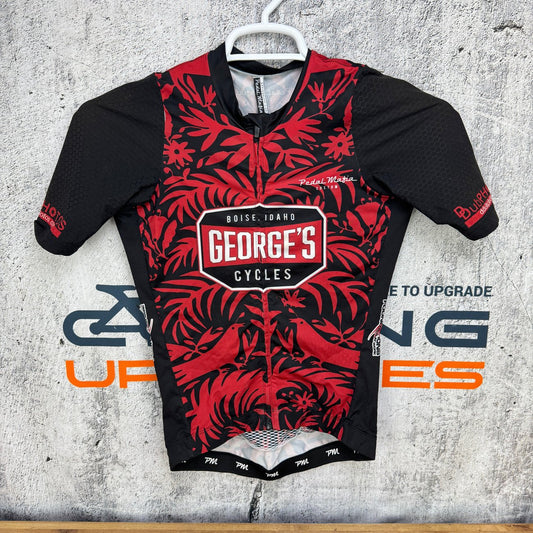 Pedal Mafia George's Cycles Short Sleeve Mens XXS Cycling Jersey