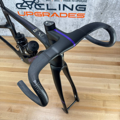 Low Mile! Pinarello Dogma F ES Tissot Size 465 (51.5cm TT) Carbon Disc Frameset