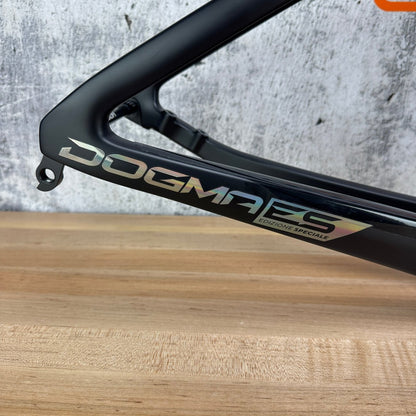 Low Mile! Pinarello Dogma F ES Tissot Size 465 (51.5cm TT) Carbon Disc Frameset