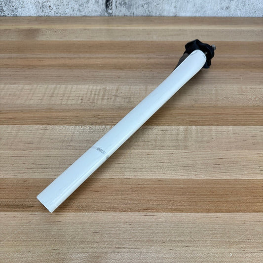 Pinarello Dogma F8/F10/F12 White/Black 350mm 25mm Setback Bike Seatpost 223g