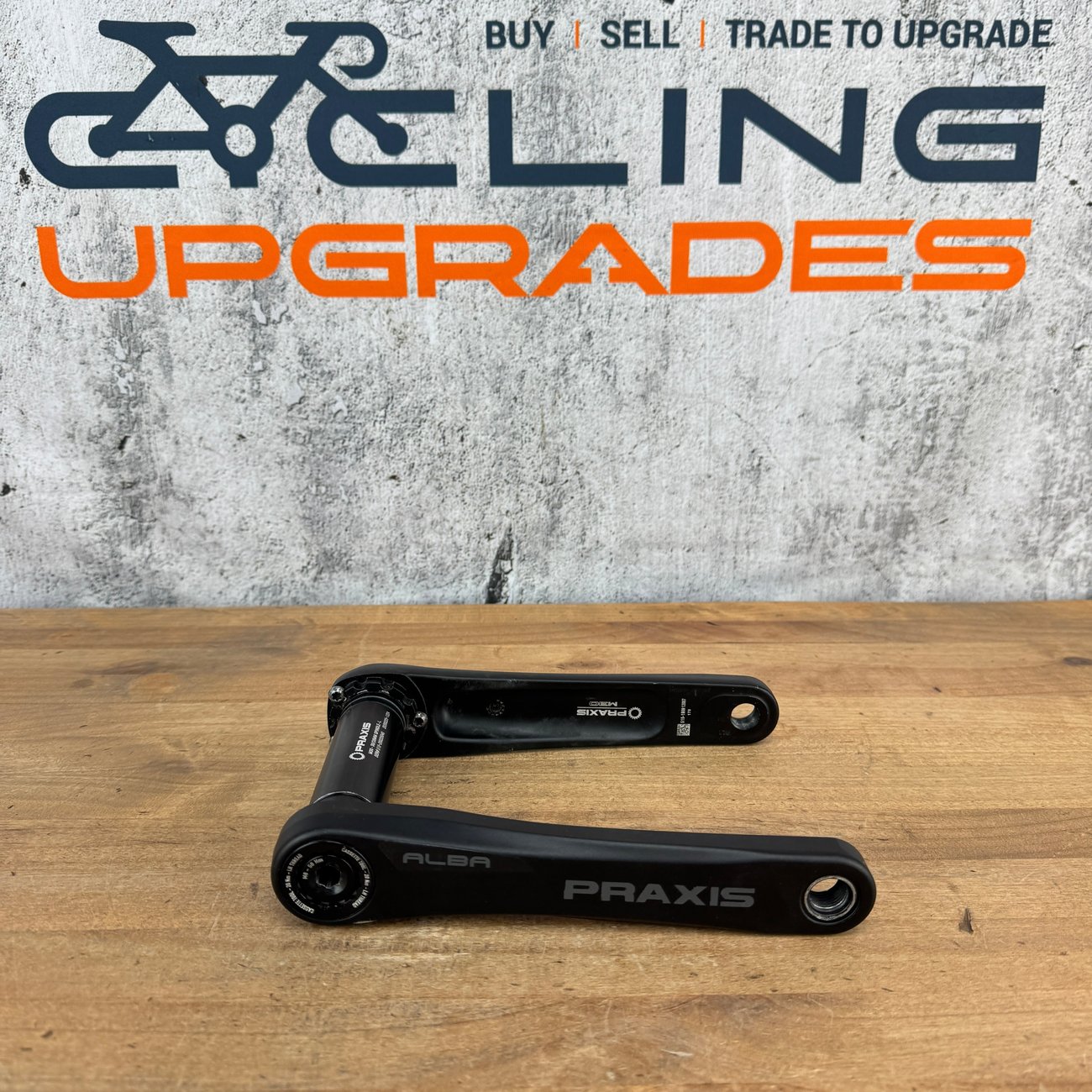 PraxisWorks Alba M30 175mm 3-Bolt Direct-Mount Alloy Bike Crankset