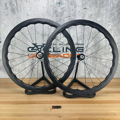 Princeton CarbonWorks Grit 4540 White Industries CLD Carbon Wheelset 700c 1541g