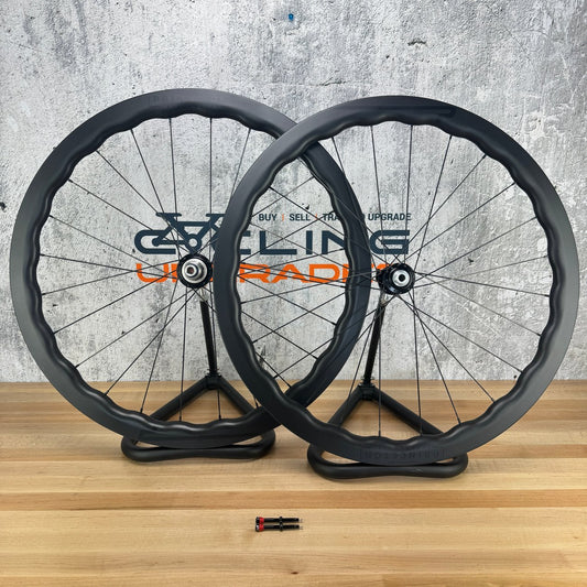 Princeton CarbonWorks Grit 4540 White Industries CLD Carbon Wheelset 700c 1541g
