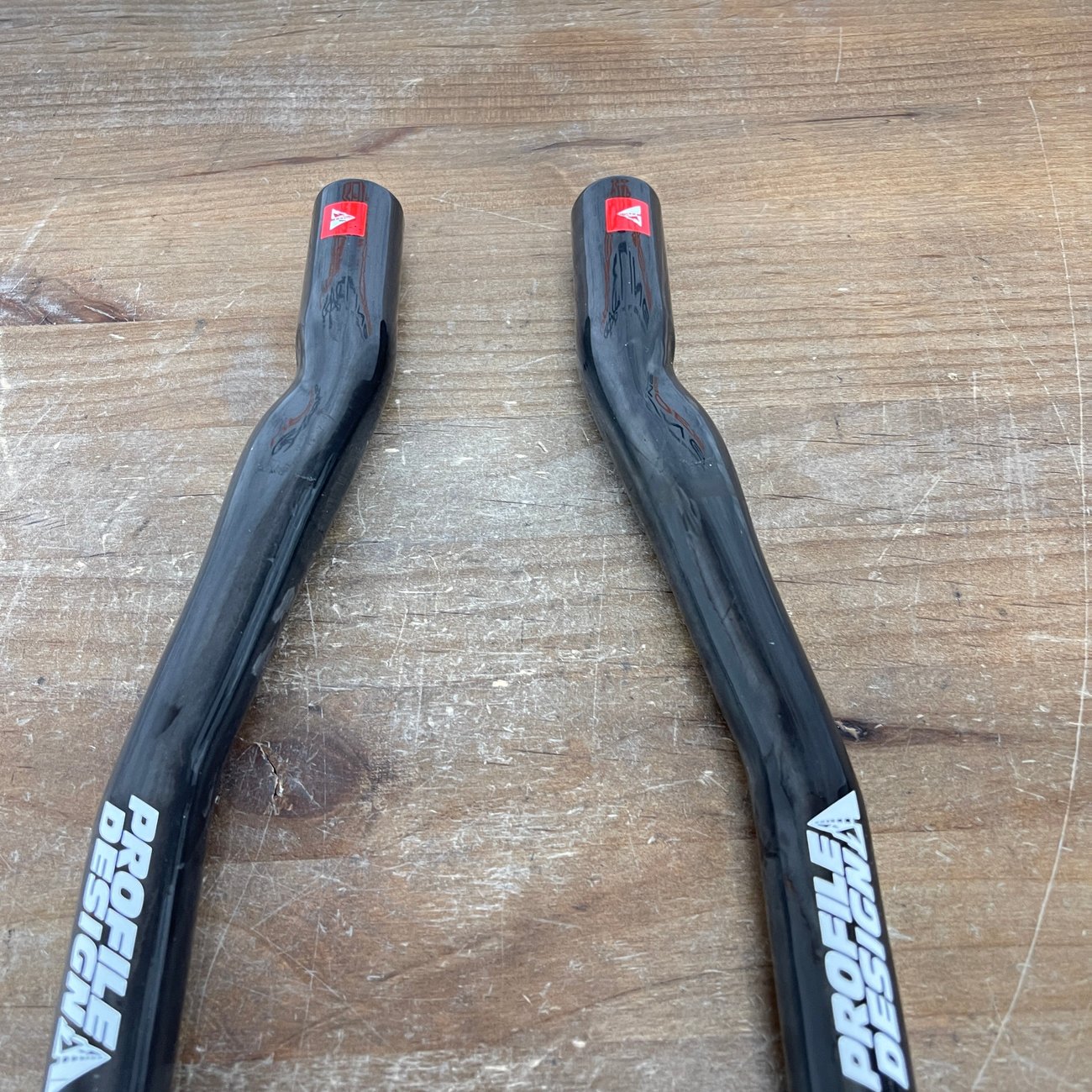 Profile Design S-Bend Carbon Triathlon/TT Carbon Handlebar Extensions 340mm