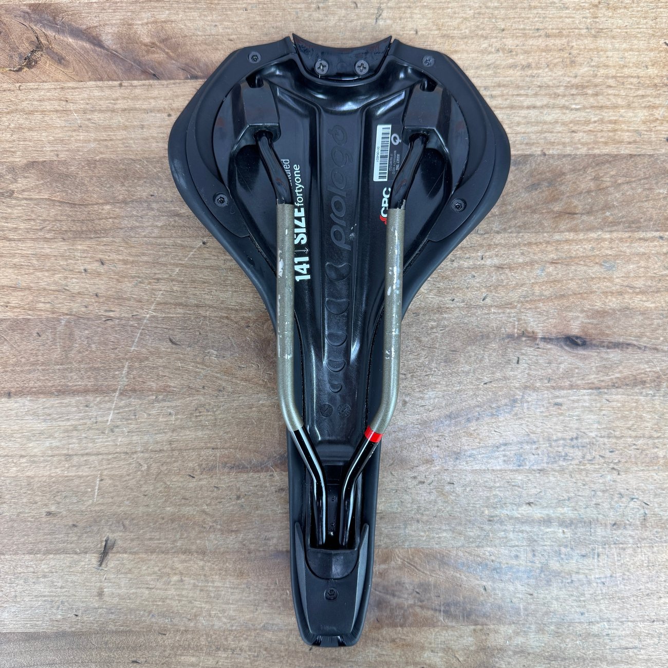 Prologo Nago Evo 141mm 7x7mm Tirox Titanium Bike Saddle 257g