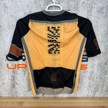 Rapha Pro Team Aero Men's Large Yellow Cycling Jersey