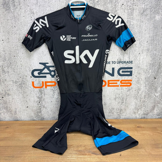Rapha SS Road Race Aero Team Sky Size 3 Cycling Skinsuit